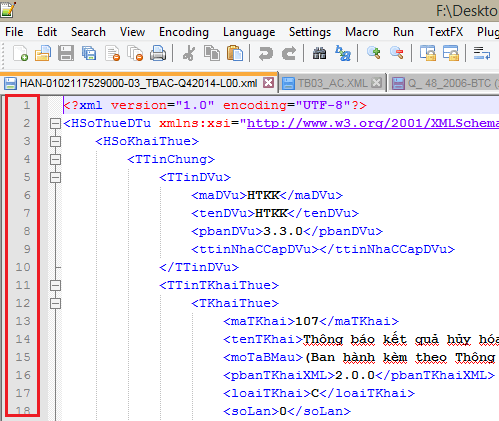 Xử lý lỗi Tờ khai GTGT và TNCN Quý 2 XML không mở được